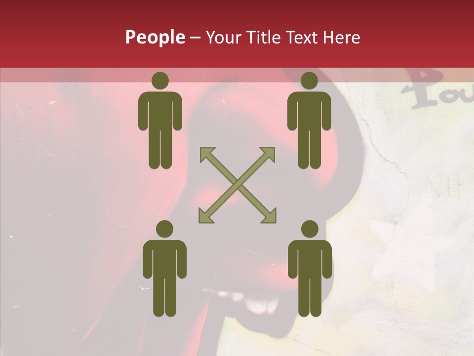 Profile Character Degradation PowerPoint Template
