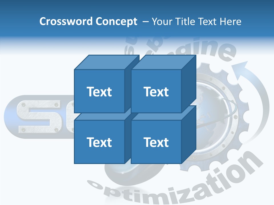 Optimization Results Engine PowerPoint Template