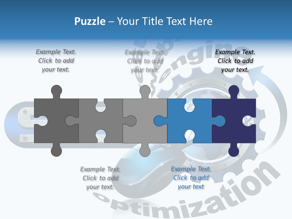 Optimization Results Engine PowerPoint Template