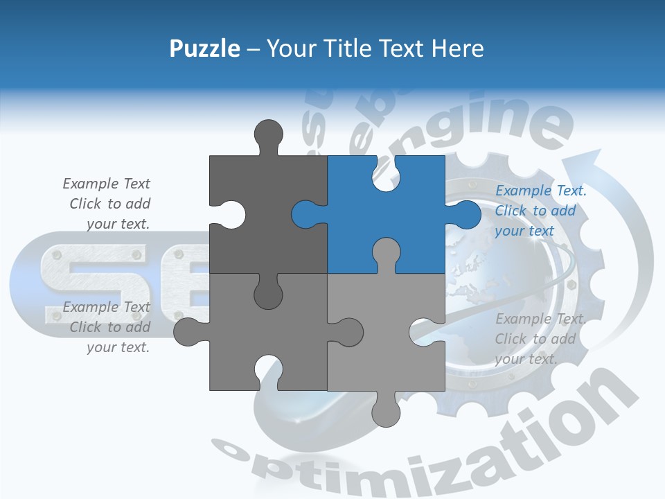 Optimization Results Engine PowerPoint Template