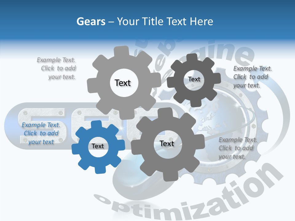 Optimization Results Engine PowerPoint Template