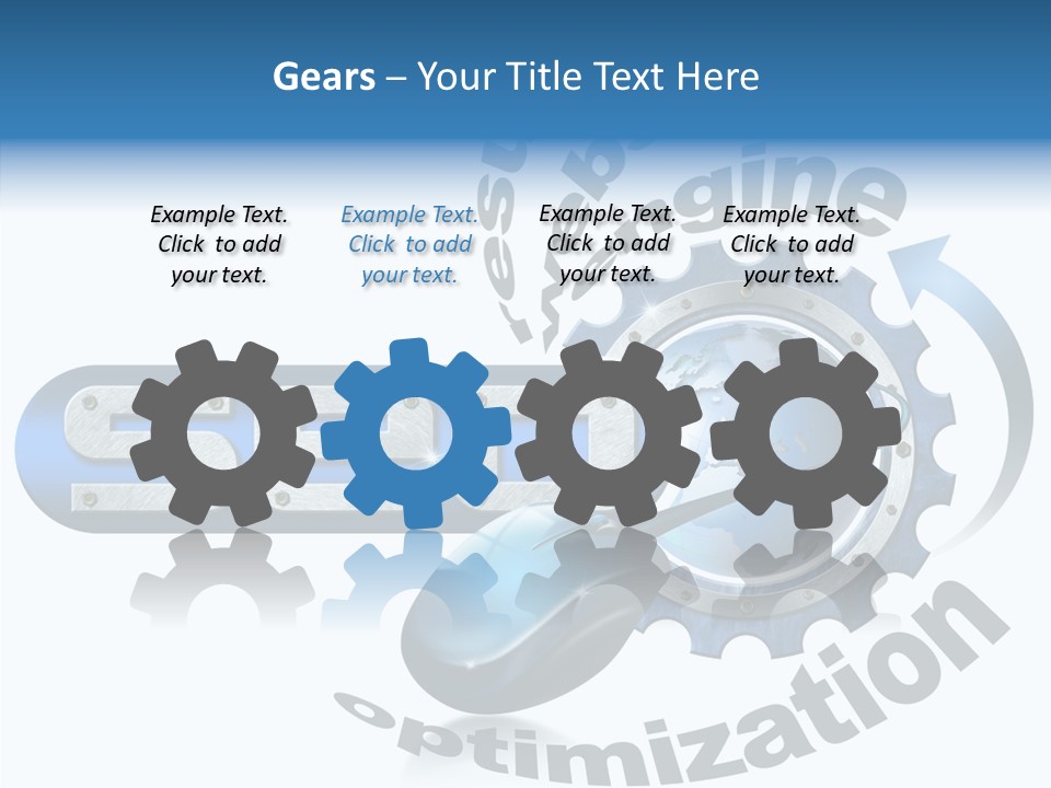 Optimization Results Engine PowerPoint Template