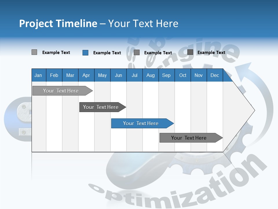 Optimization Results Engine PowerPoint Template