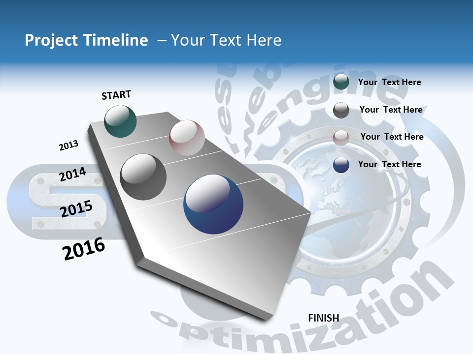 Optimization Results Engine PowerPoint Template