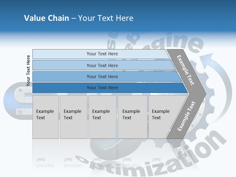 Optimization Results Engine PowerPoint Template