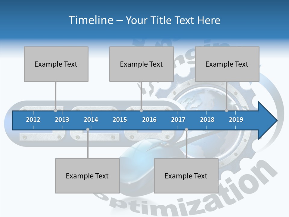 Optimization Results Engine PowerPoint Template
