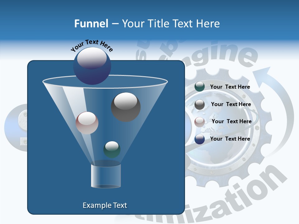 Optimization Results Engine PowerPoint Template