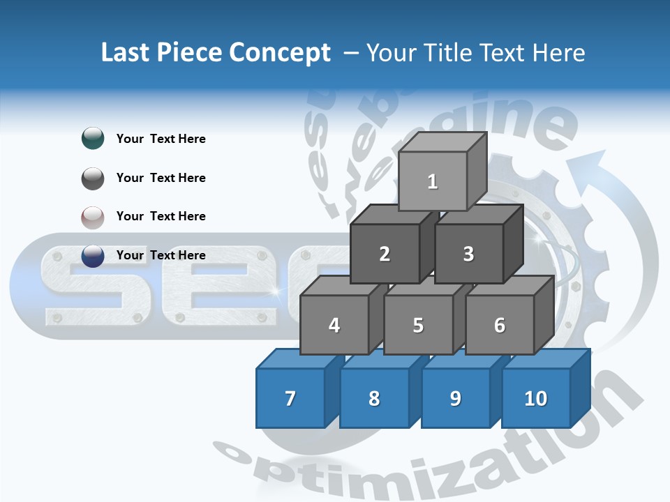 Optimization Results Engine PowerPoint Template