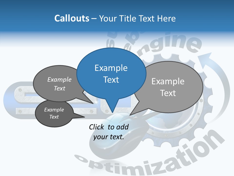 Optimization Results Engine PowerPoint Template