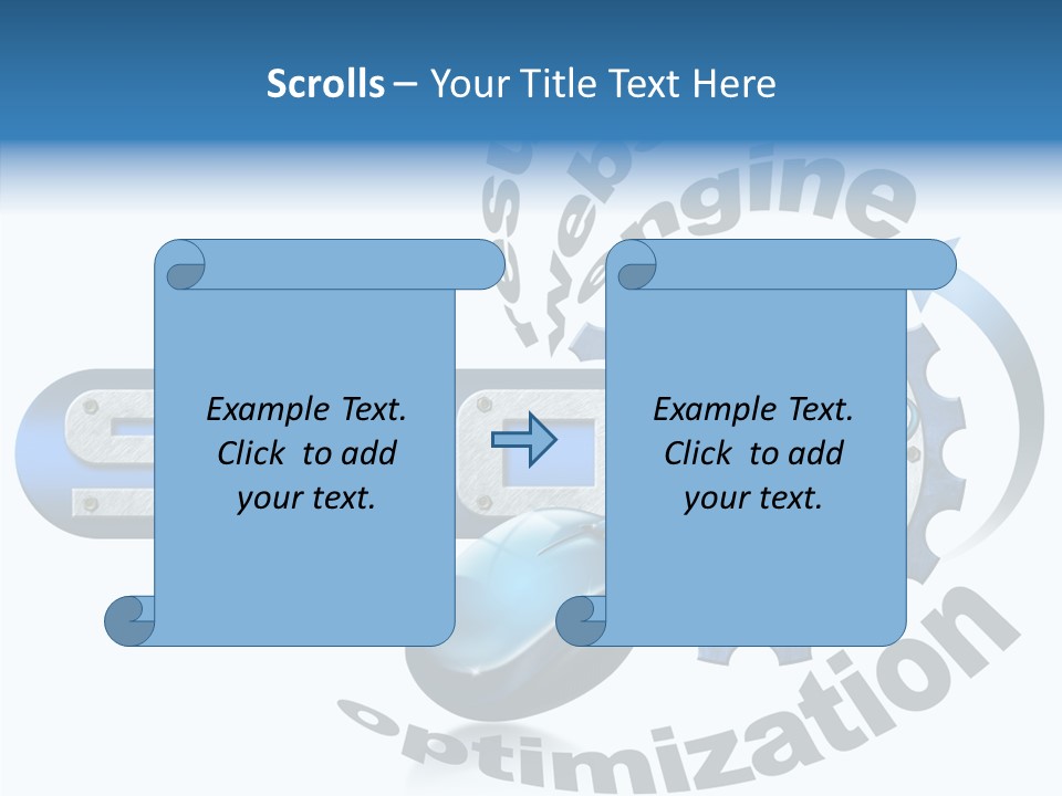 Optimization Results Engine PowerPoint Template