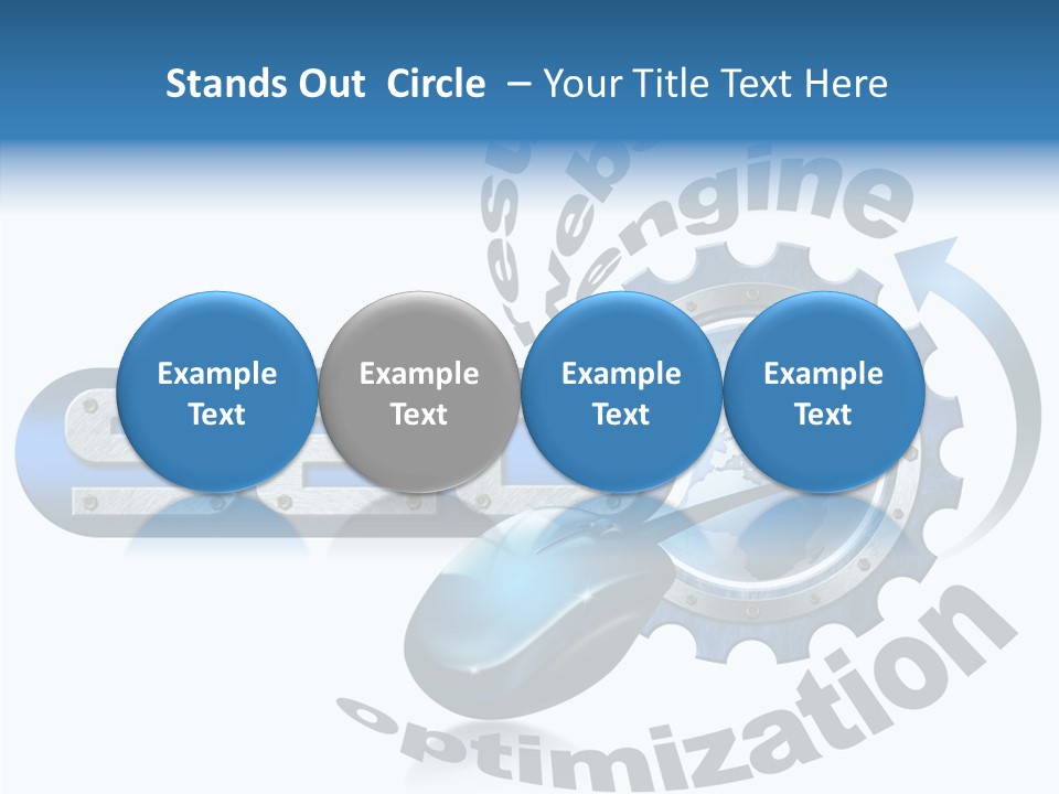 Optimization Results Engine PowerPoint Template