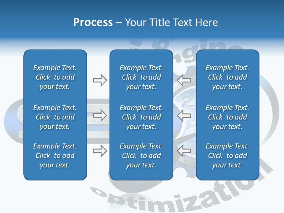 Optimization Results Engine PowerPoint Template