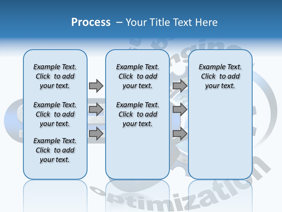 Optimization Results Engine PowerPoint Template