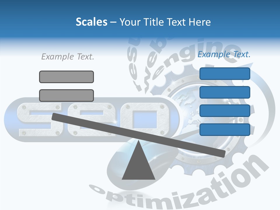 Optimization Results Engine PowerPoint Template