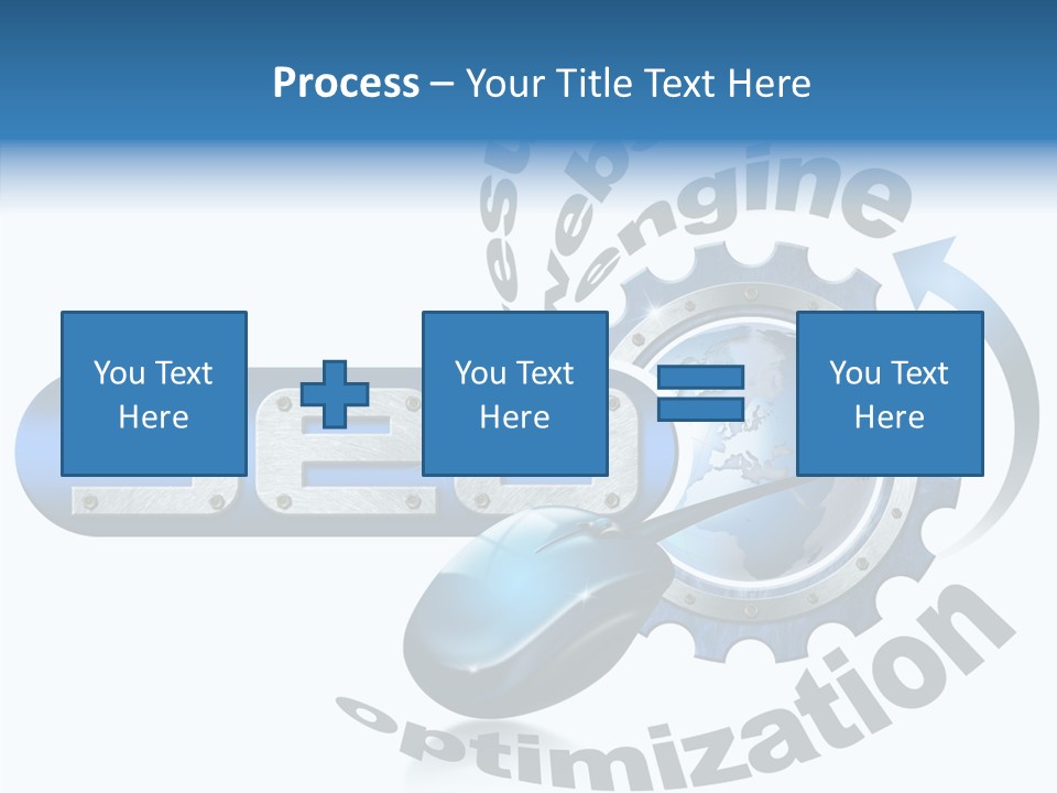 Optimization Results Engine PowerPoint Template