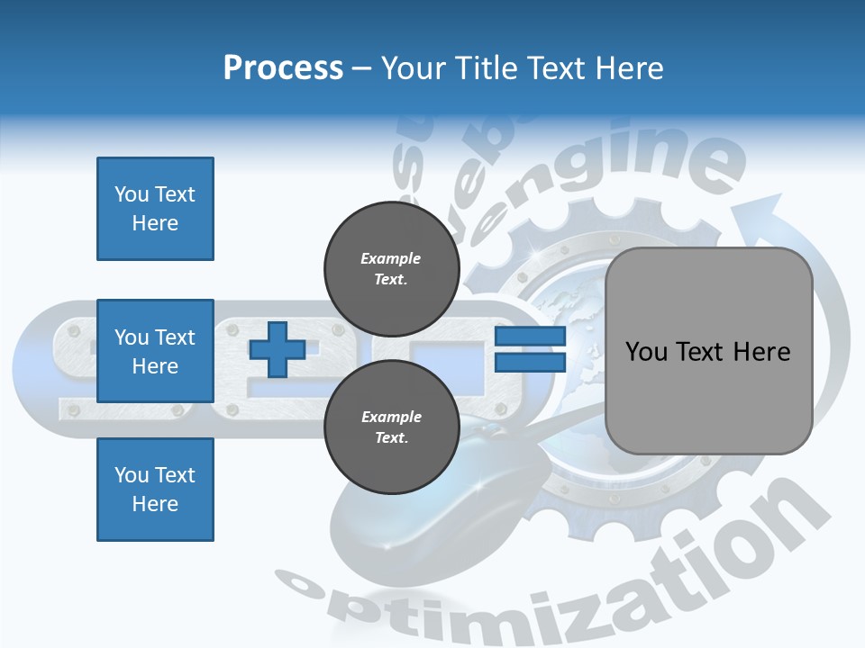 Optimization Results Engine PowerPoint Template
