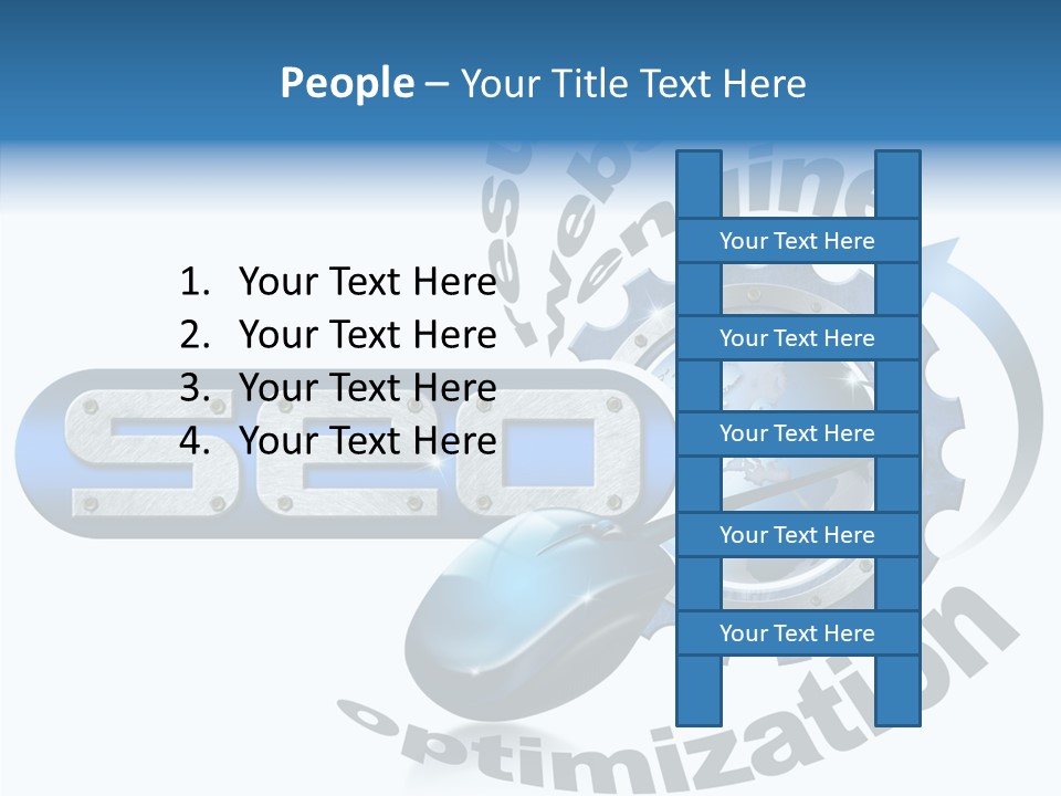 Optimization Results Engine PowerPoint Template