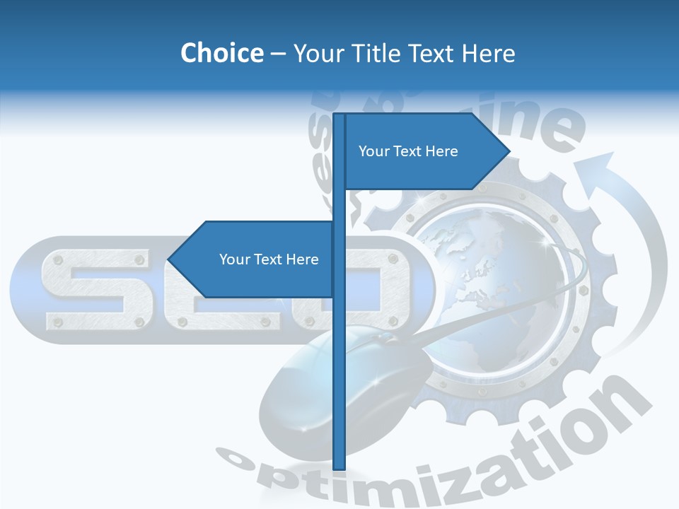 Optimization Results Engine PowerPoint Template