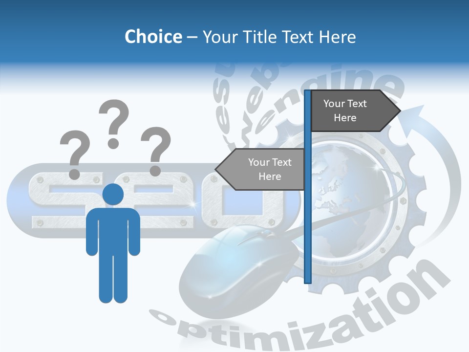 Optimization Results Engine PowerPoint Template