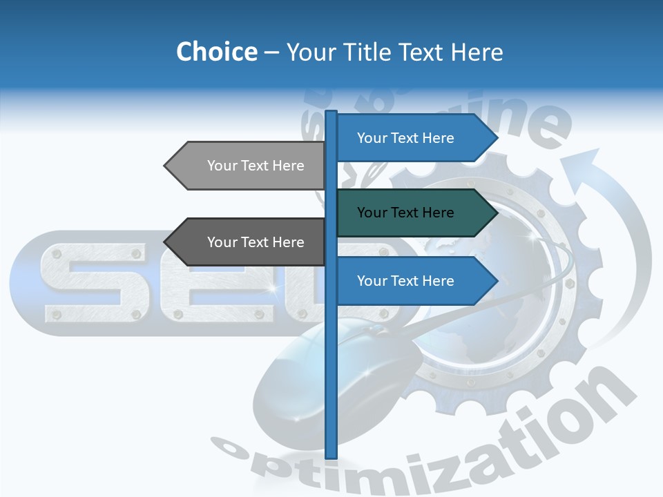 Optimization Results Engine PowerPoint Template