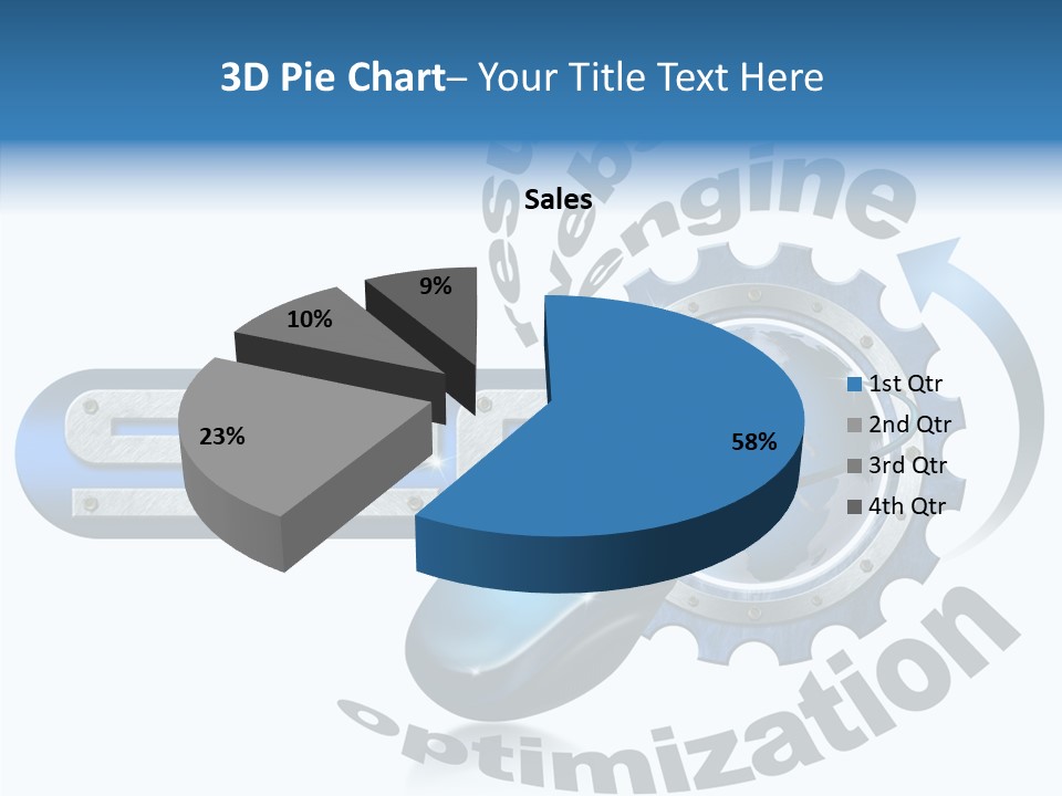 Optimization Results Engine PowerPoint Template