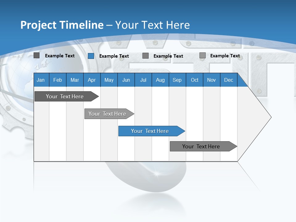 Digital Written Engine PowerPoint Template