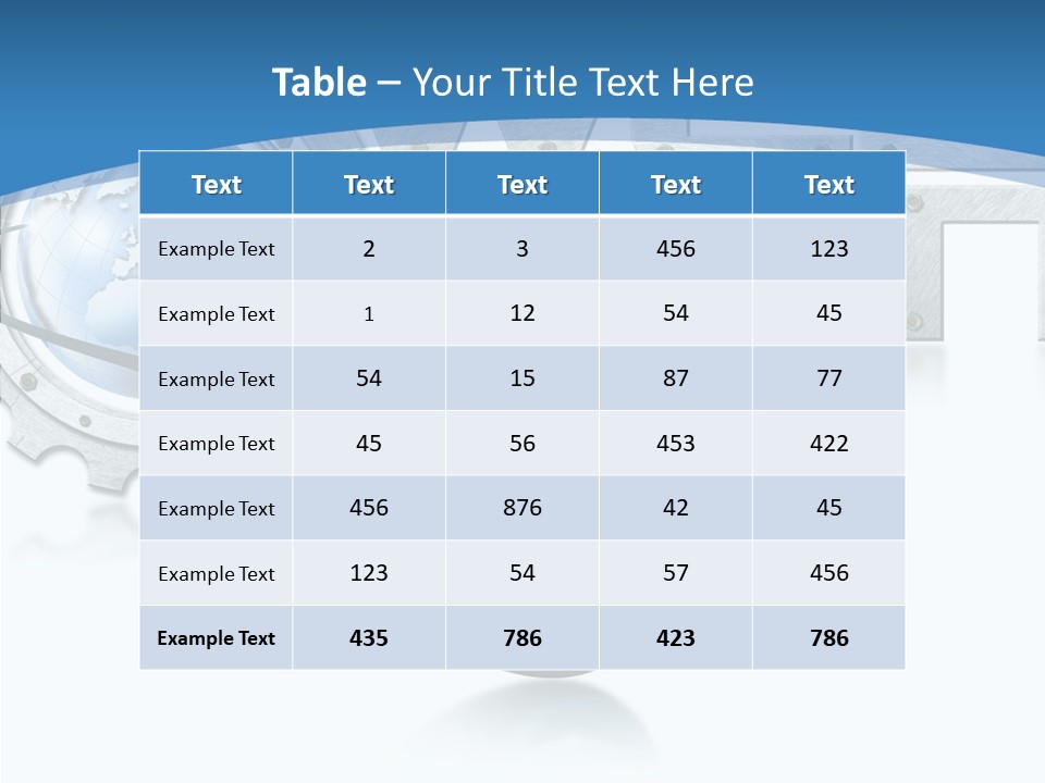 Digital Written Engine PowerPoint Template