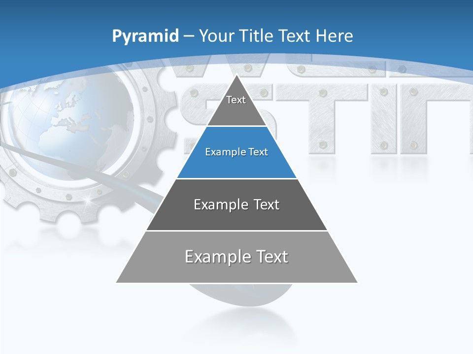 Digital Written Engine PowerPoint Template