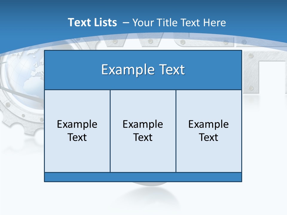 Digital Written Engine PowerPoint Template