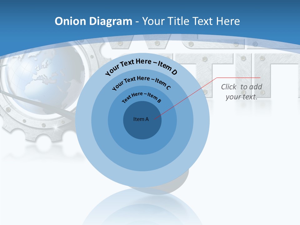 Digital Written Engine PowerPoint Template