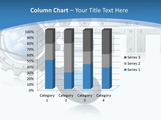 Digital Written Engine PowerPoint Template