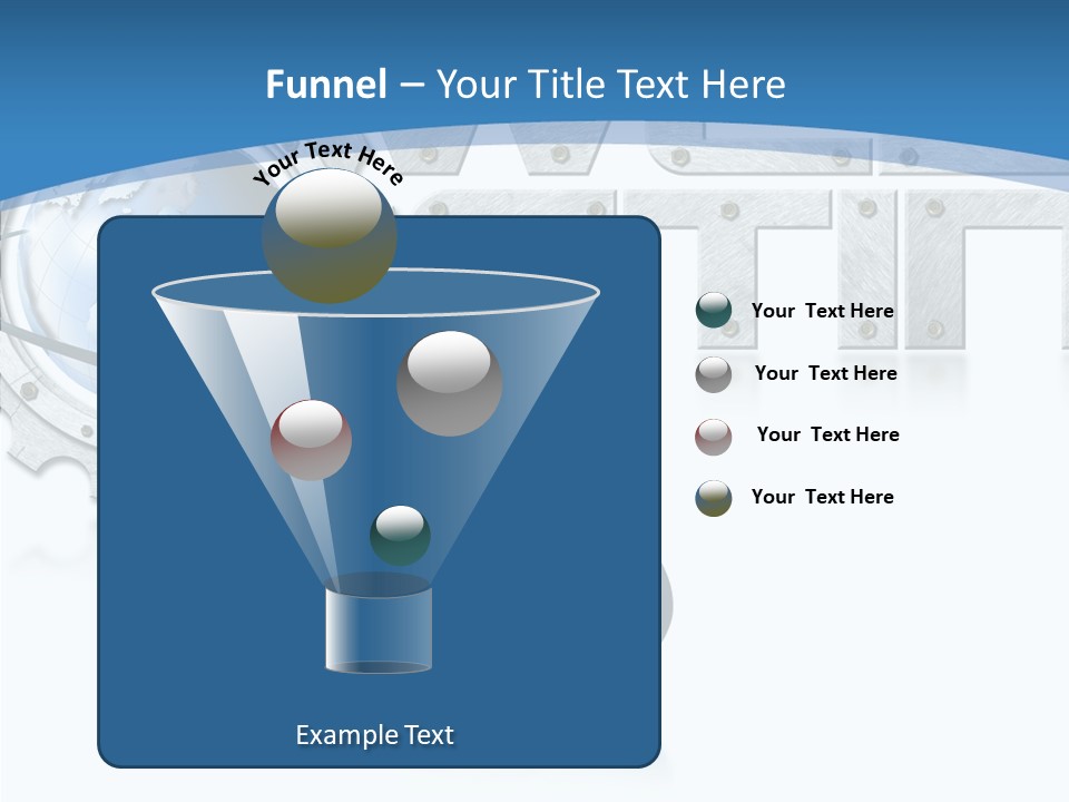 Digital Written Engine PowerPoint Template