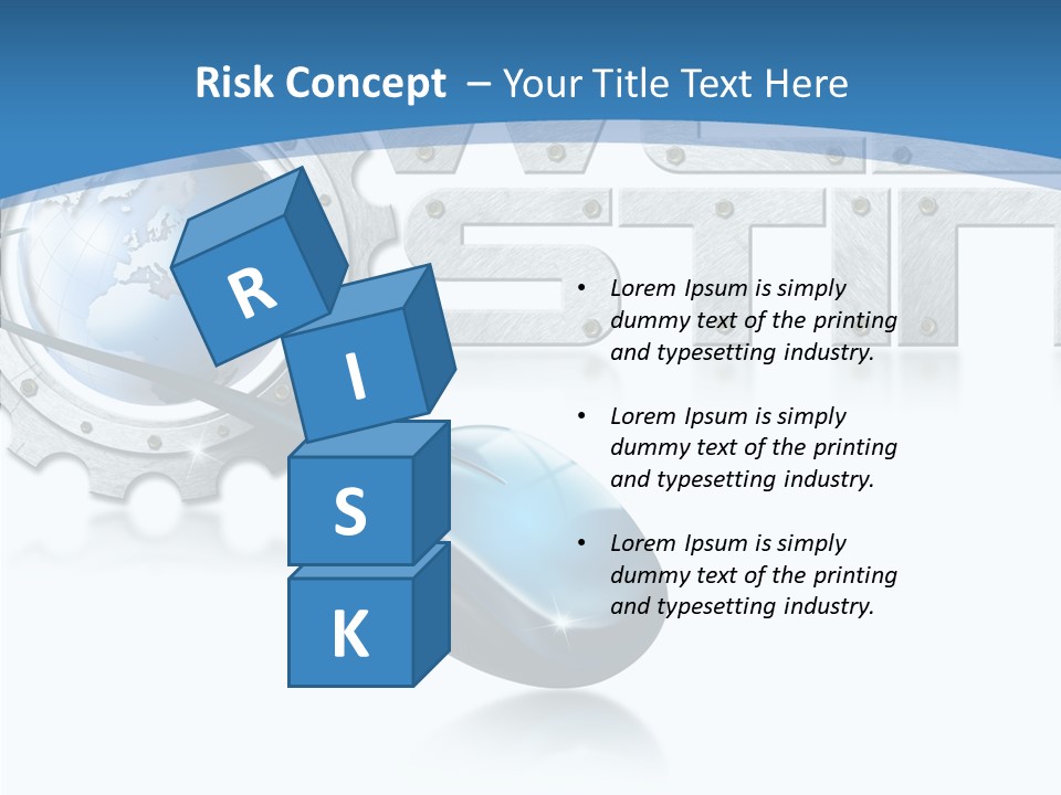 Digital Written Engine PowerPoint Template