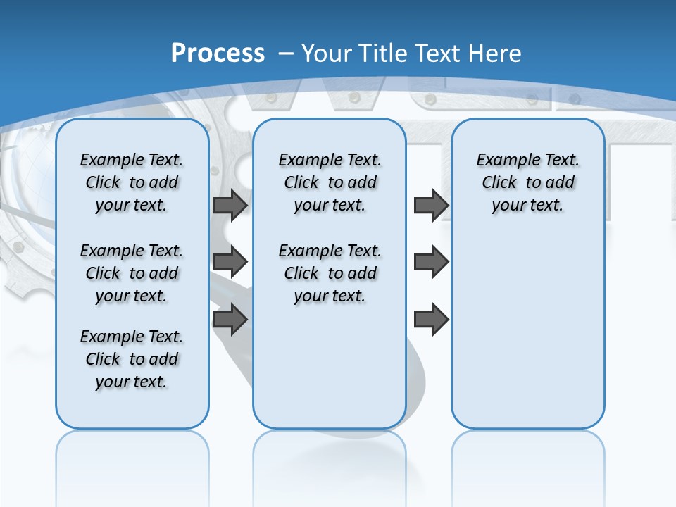Digital Written Engine PowerPoint Template