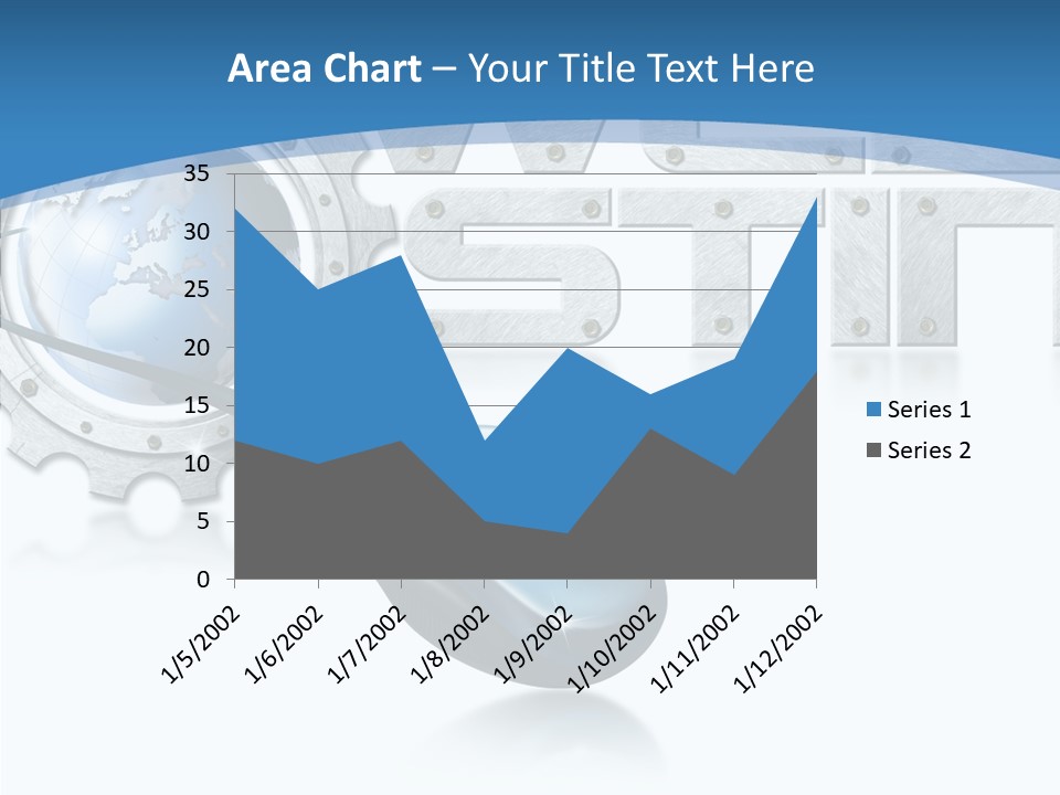 Digital Written Engine PowerPoint Template