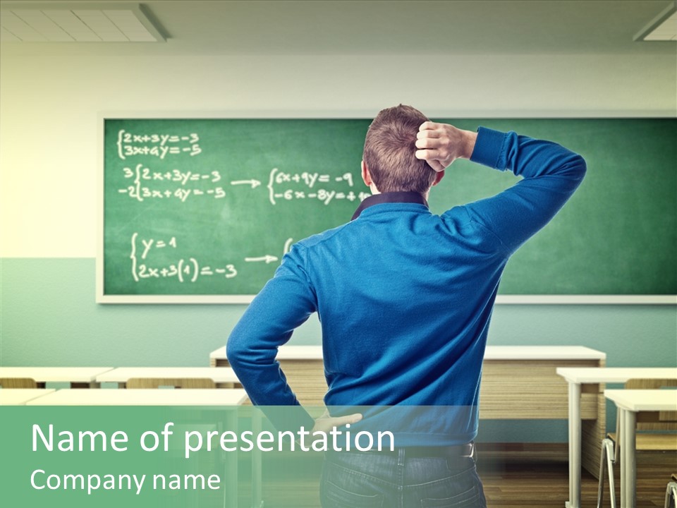 Solution Think Thinking PowerPoint Template