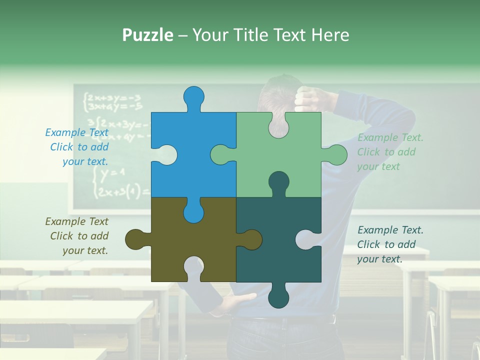 Solution Think Thinking PowerPoint Template
