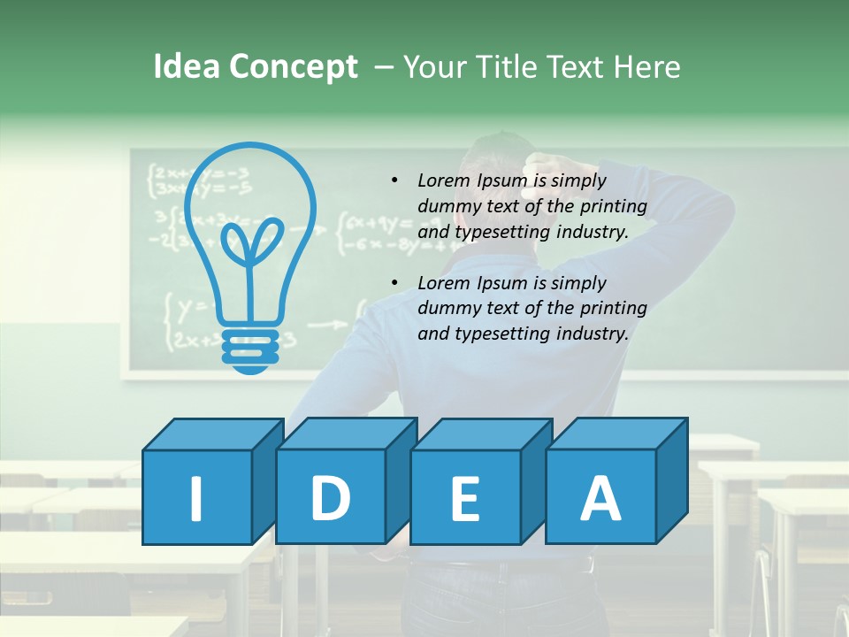Solution Think Thinking PowerPoint Template