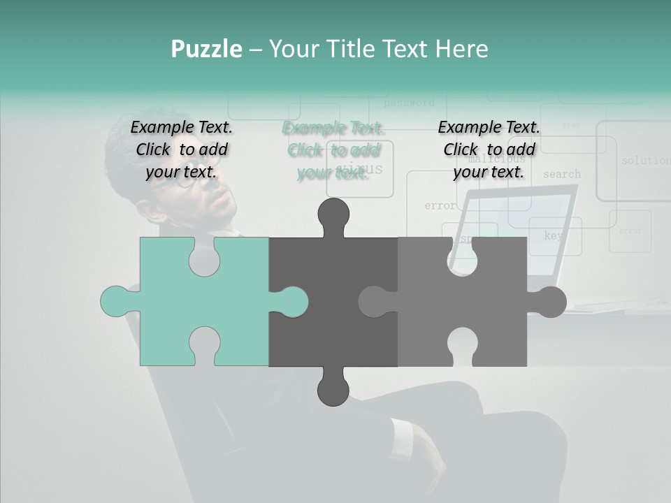 Weariness Man Boredom PowerPoint Template