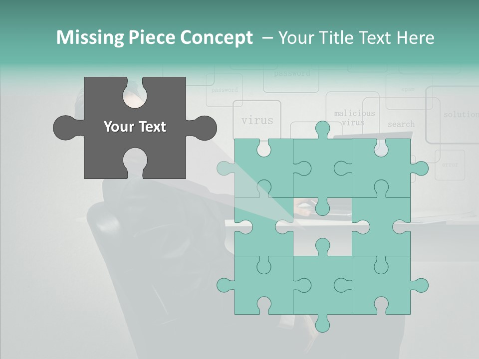 Weariness Man Boredom PowerPoint Template