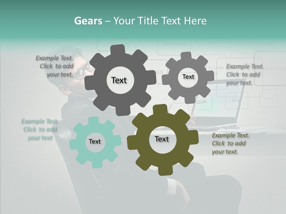 Weariness Man Boredom PowerPoint Template