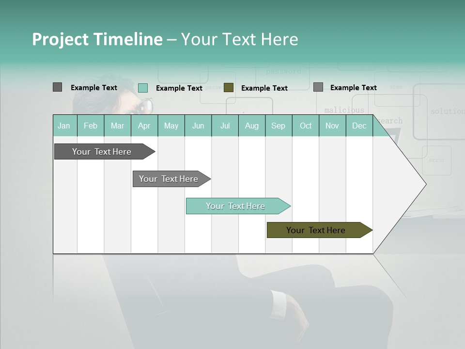 Weariness Man Boredom PowerPoint Template