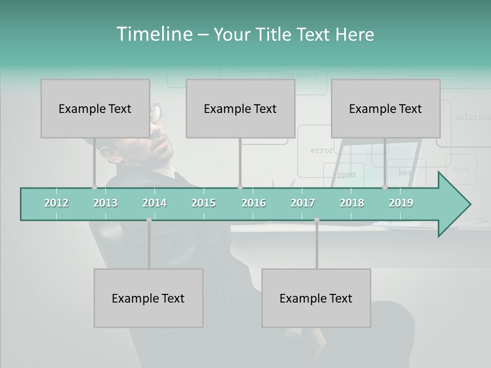 Weariness Man Boredom PowerPoint Template