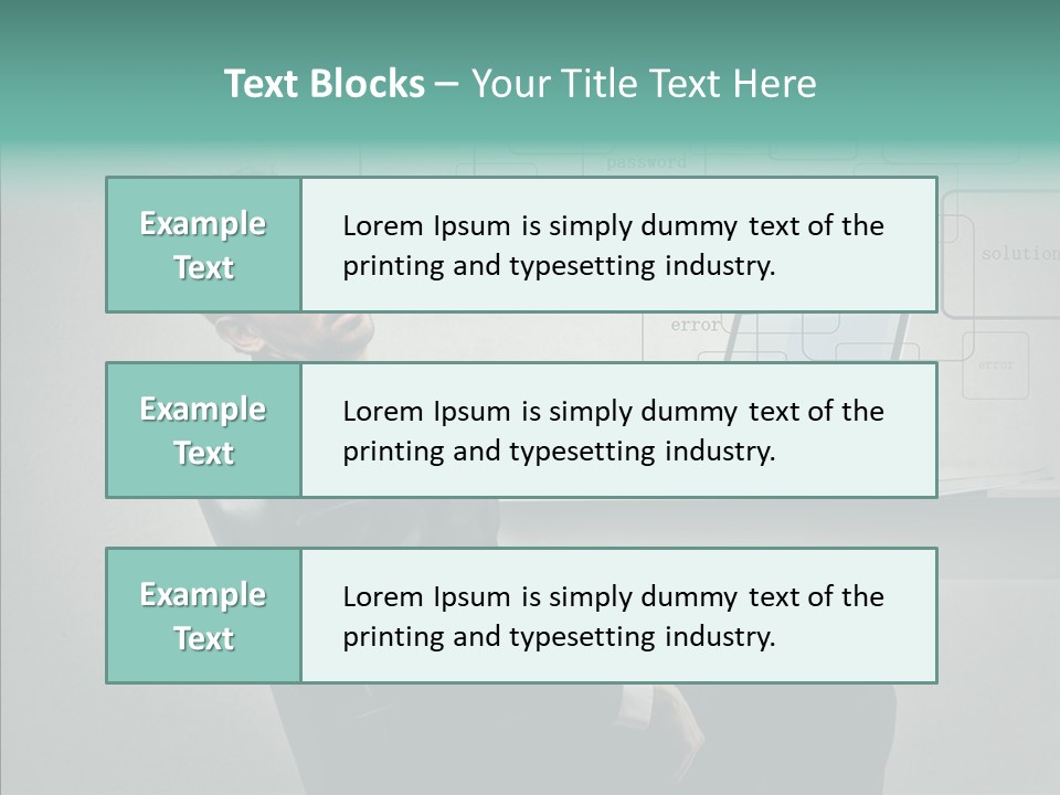 Weariness Man Boredom PowerPoint Template