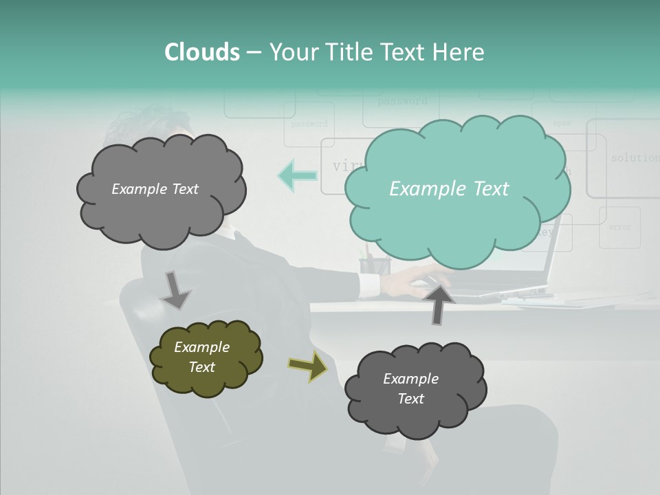 Weariness Man Boredom PowerPoint Template