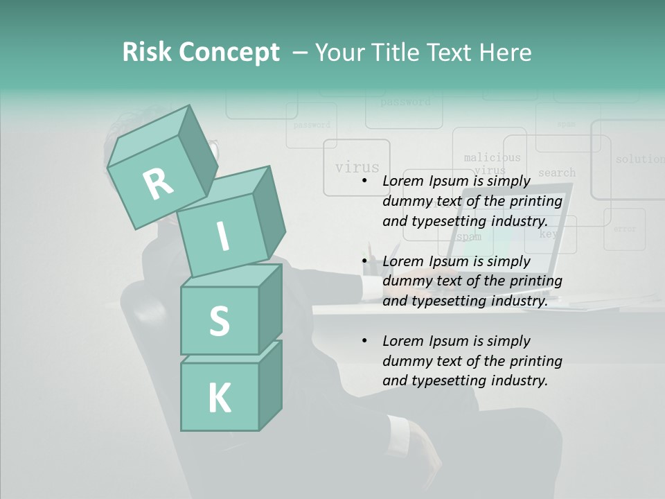 Weariness Man Boredom PowerPoint Template