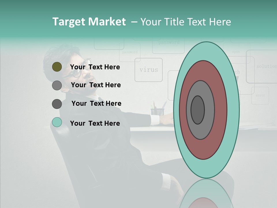 Weariness Man Boredom PowerPoint Template