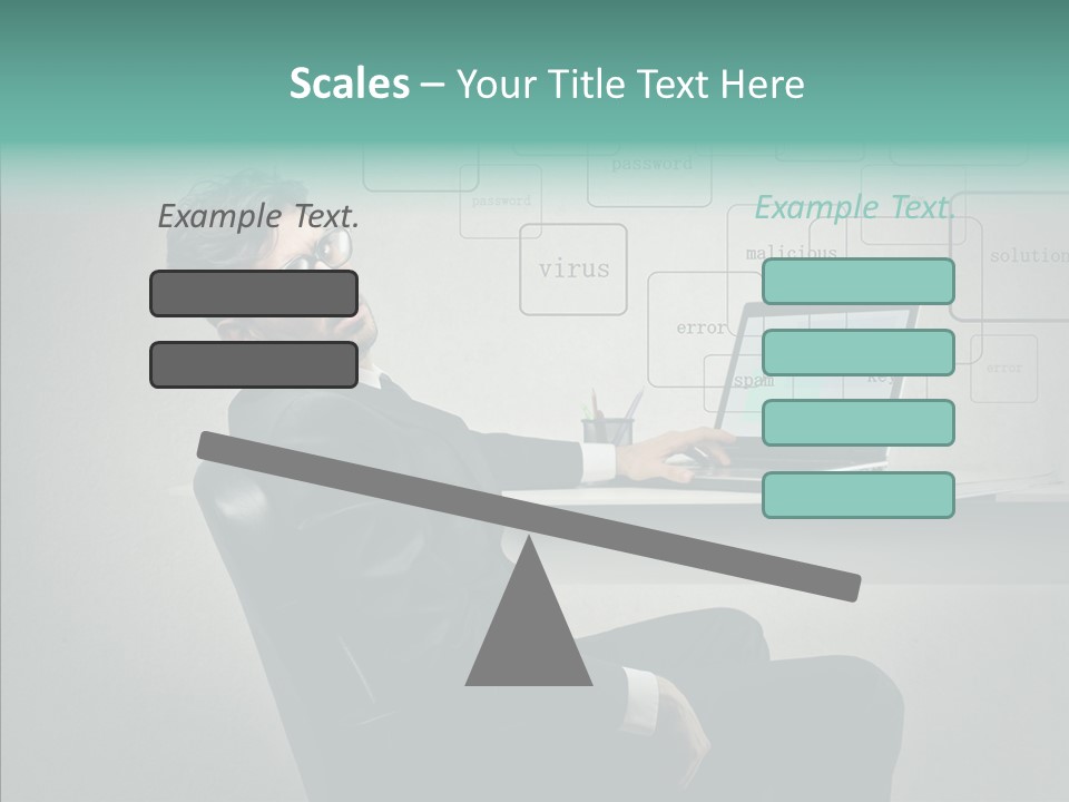 Weariness Man Boredom PowerPoint Template
