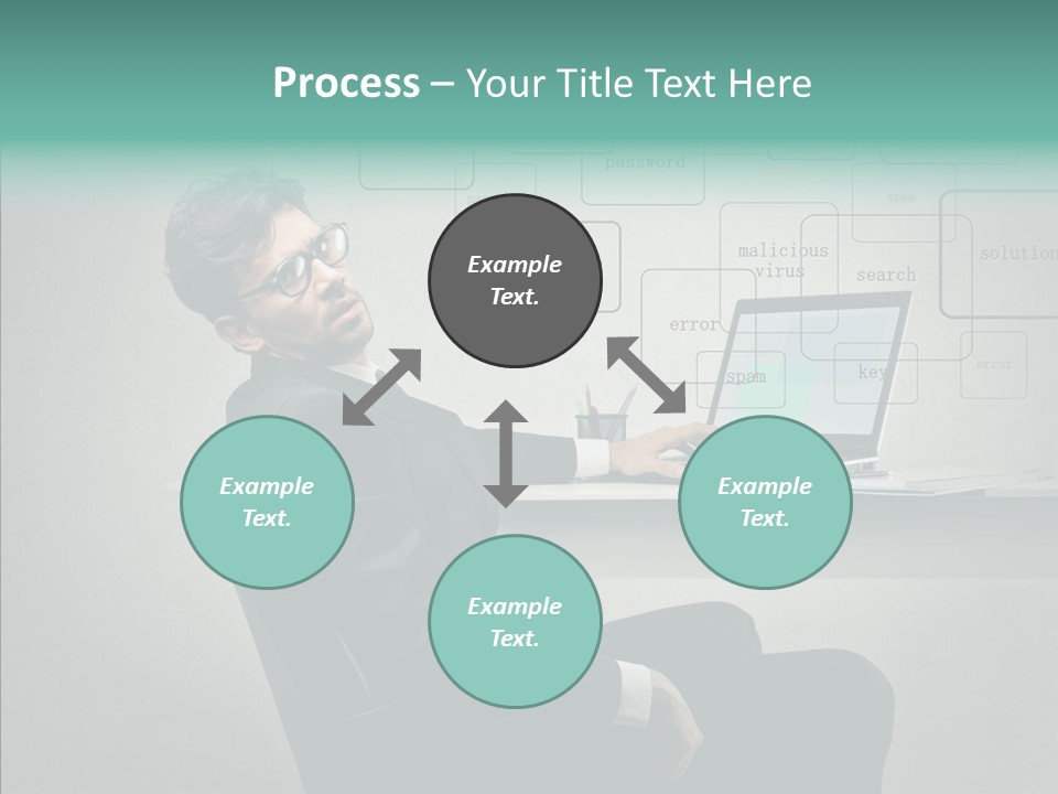 Weariness Man Boredom PowerPoint Template