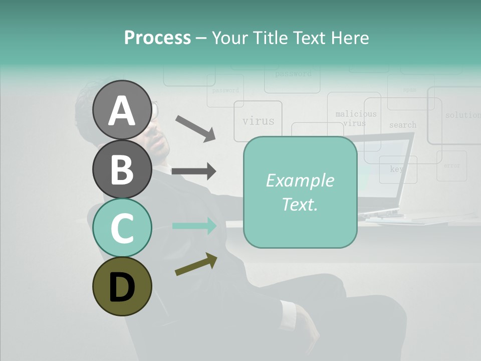 Weariness Man Boredom PowerPoint Template